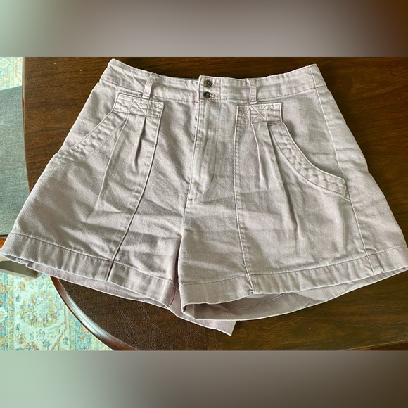 Universal Thread High Rise pleated front denim Shorts - Picture 2 of 6